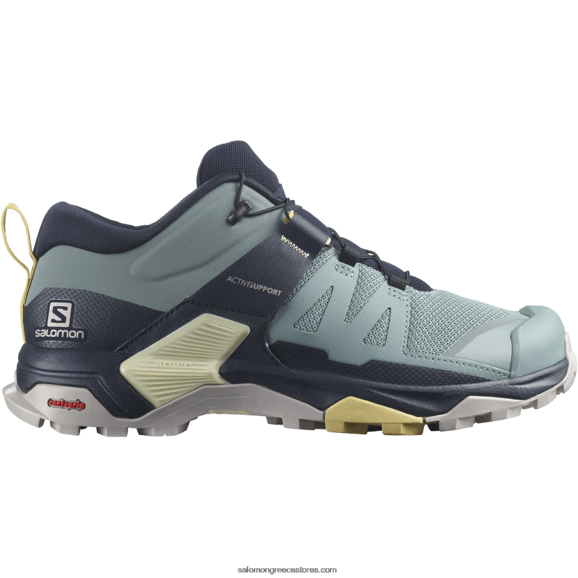 γυναικεία παπούτσια πεζοπορίας - x ultra 4 Salomon στρατιώτης/νυχτερινός ουρανός/φόρεμα ήλιου DXFPHB1118