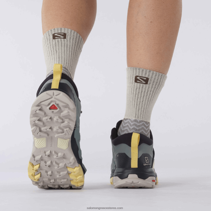 γυναικεία παπούτσια πεζοπορίας - x ultra 4 Salomon στρατιώτης/νυχτερινός ουρανός/φόρεμα ήλιου DXFPHB1118