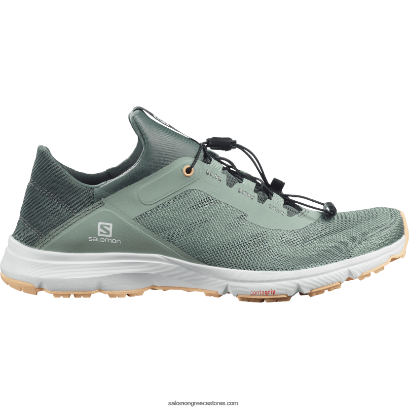γυναικεία σανδάλια - αμφίβιο bold 2 Salomon πράσινο περιβάλλον/πράσινο βάλσαμο/κρέμα αμυγδάλου DXFPHB791