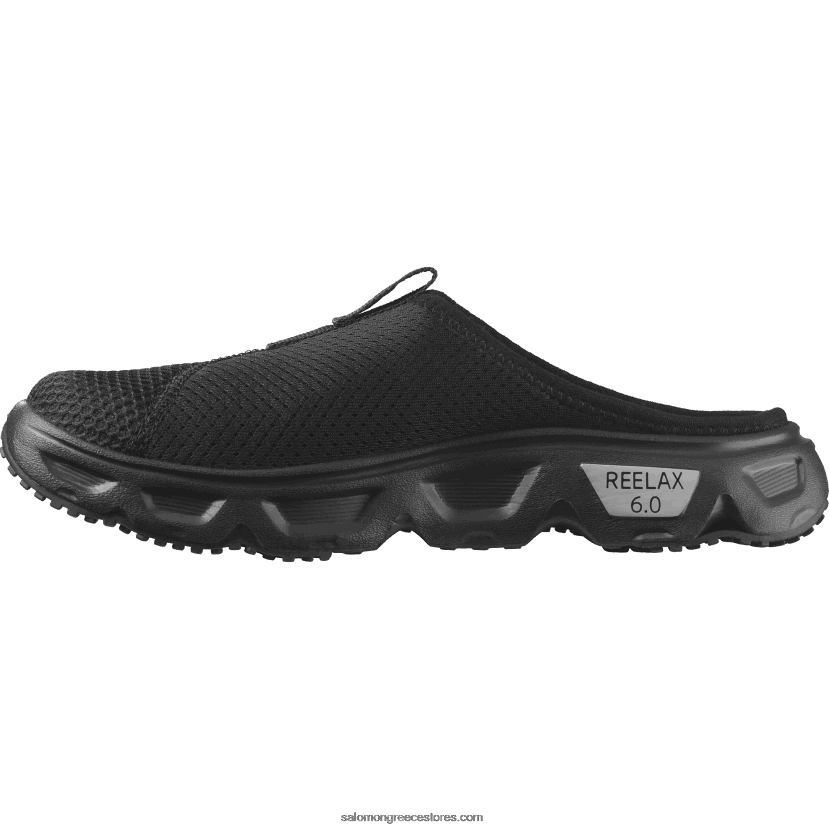 γυναικεία παπούτσια αποκατάστασης - reelax slide 6.0 Salomon μαύρο/κράμα DXFPHB1549