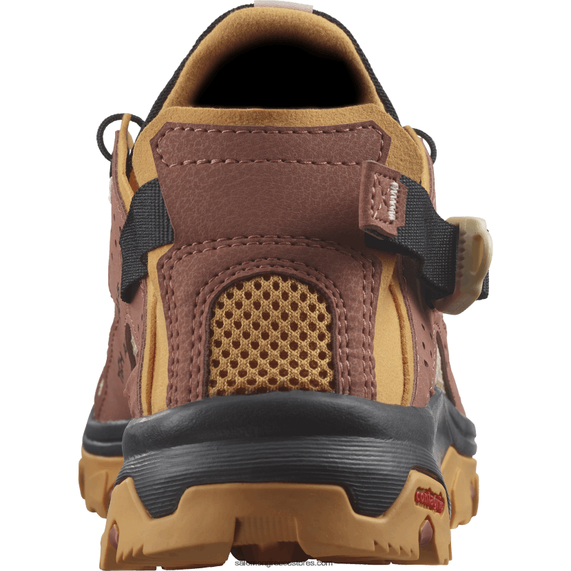 γυναικεία παπούτσια νερού - techamphibian 5 Salomon σύννεφο από ξύλο κέδρου / ιπποδερμία / τριαντάφυλλο DXFPHB789