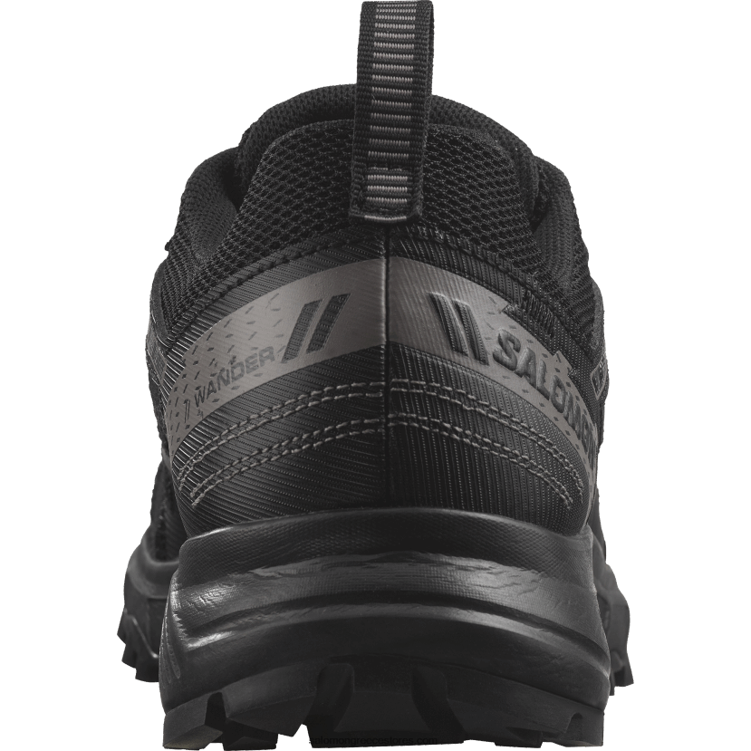 γυναικεία παπούτσια για τρέξιμο - περιπλανώμενο Salomon μαύρο/δαμασκηνί γατάκι/γλάρος DXFPHB1546