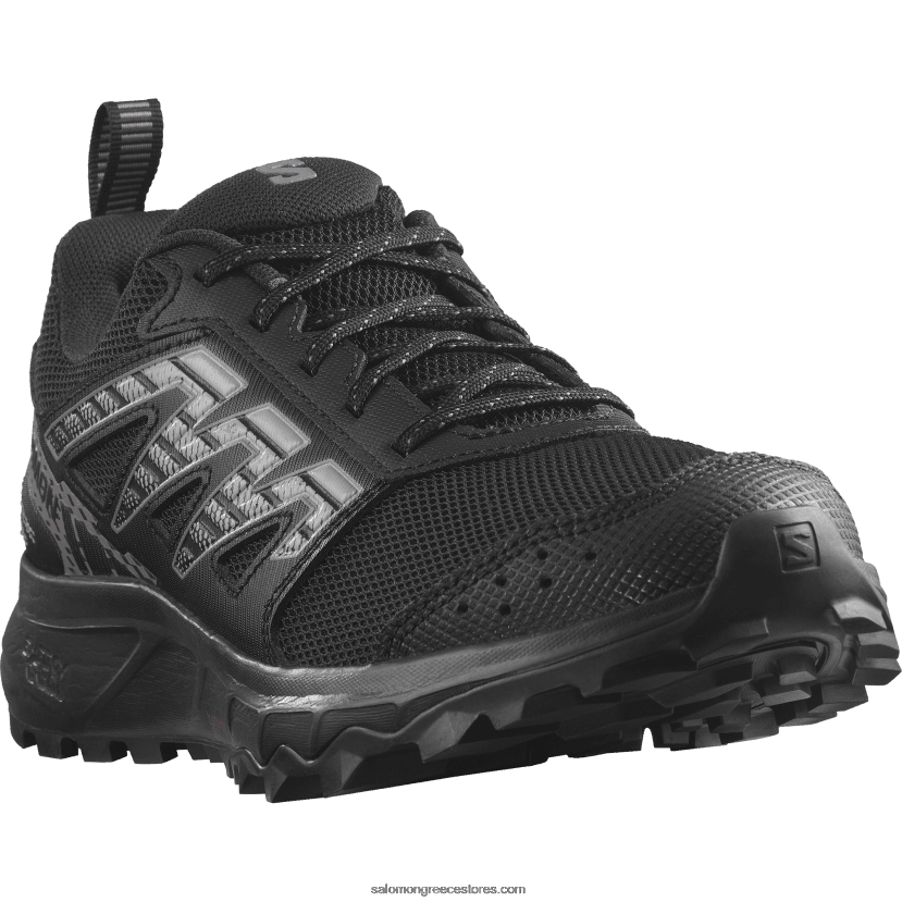 γυναικεία παπούτσια για τρέξιμο - περιπλανώμενο Salomon μαύρο/δαμασκηνί γατάκι/γλάρος DXFPHB1546