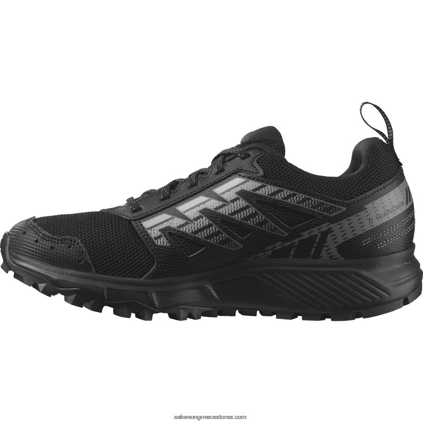 γυναικεία παπούτσια για τρέξιμο - περιπλανώμενο Salomon μαύρο/δαμασκηνί γατάκι/γλάρος DXFPHB1546