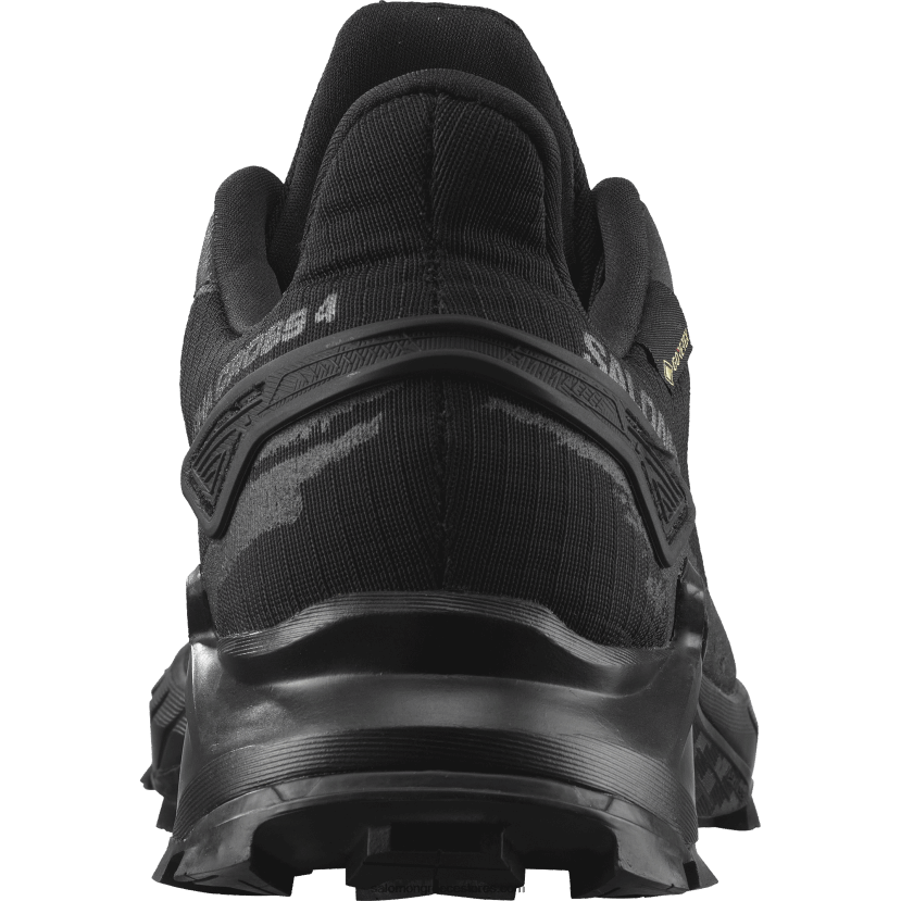 γυναικεία παπούτσια τρεξίματος - alphacross 4 gore-tex Salomon μαύρος DXFPHB1530