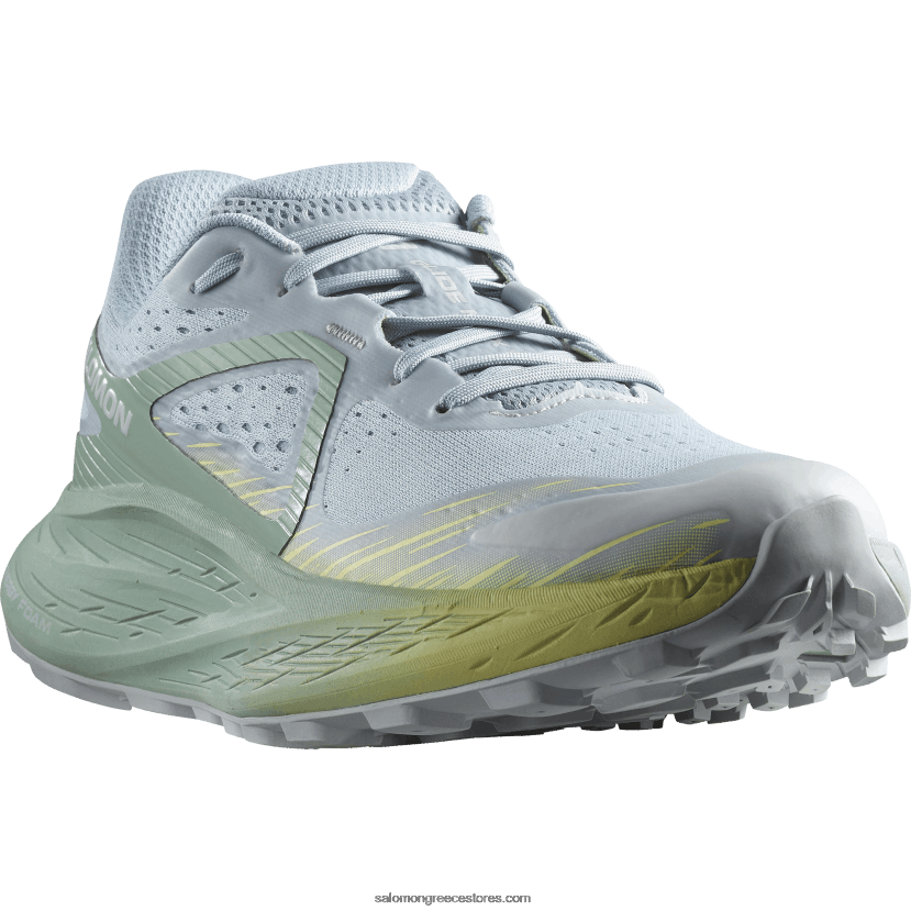 γυναικεία παπούτσια τρεξίματος - glide max tr Salomon πέτρα μπλε/πράσινο γρανίτη/μπλε πέρλα DXFPHB1501