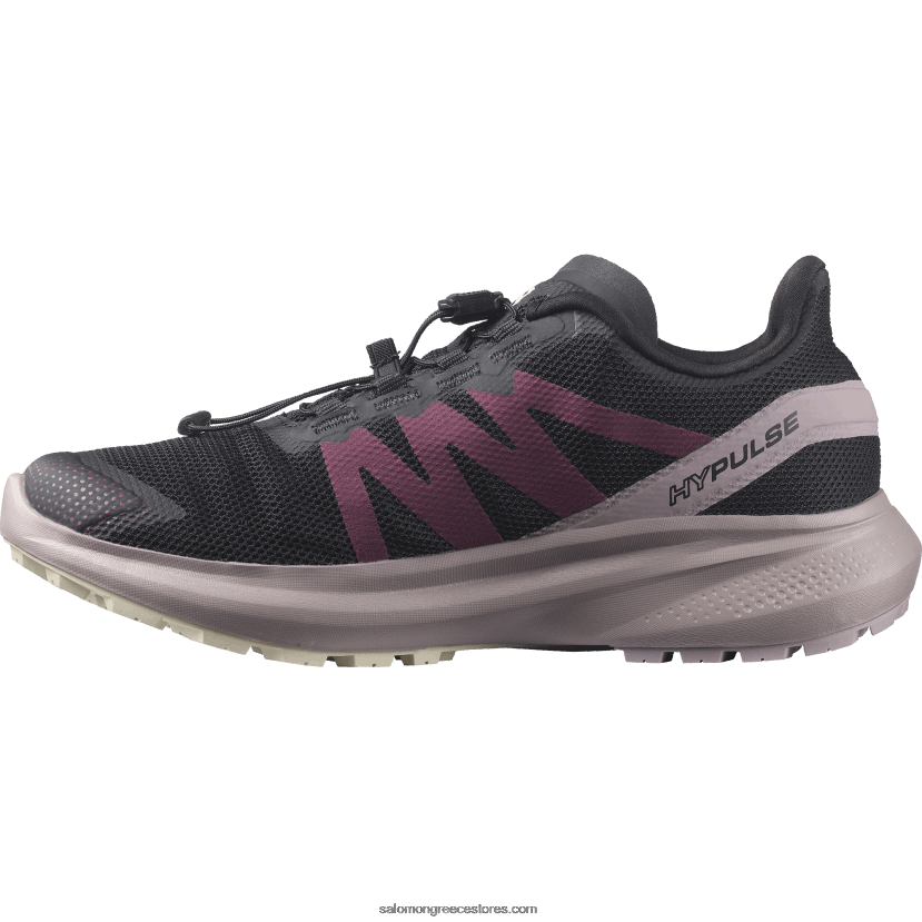 γυναικεία παπούτσια τρεξίματος - hypulse Salomon μαύρη/ορτύκια/βροχερή μέρα DXFPHB1542