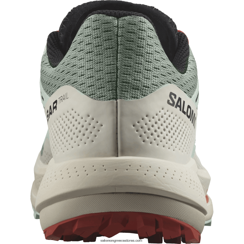 γυναικεία παπούτσια τρεξίματος - pulsar trail Salomon κρίνο pad/λευκασμένο aqua/καυτερή σάλτσα DXFPHB1514