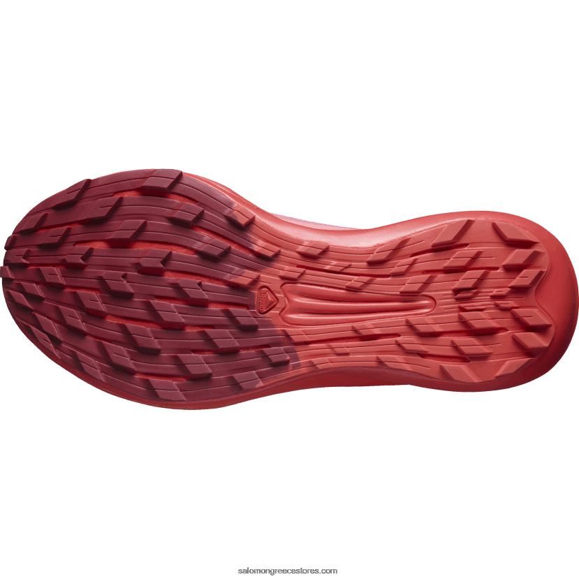γυναικεία παπούτσια τρεξίματος - pulsar trail pro Salomon τριαντάφυλλο τσαγιού/κόκκινο ποδηλασίας/φωτιστικό πορτοκαλί DXFPHB1533