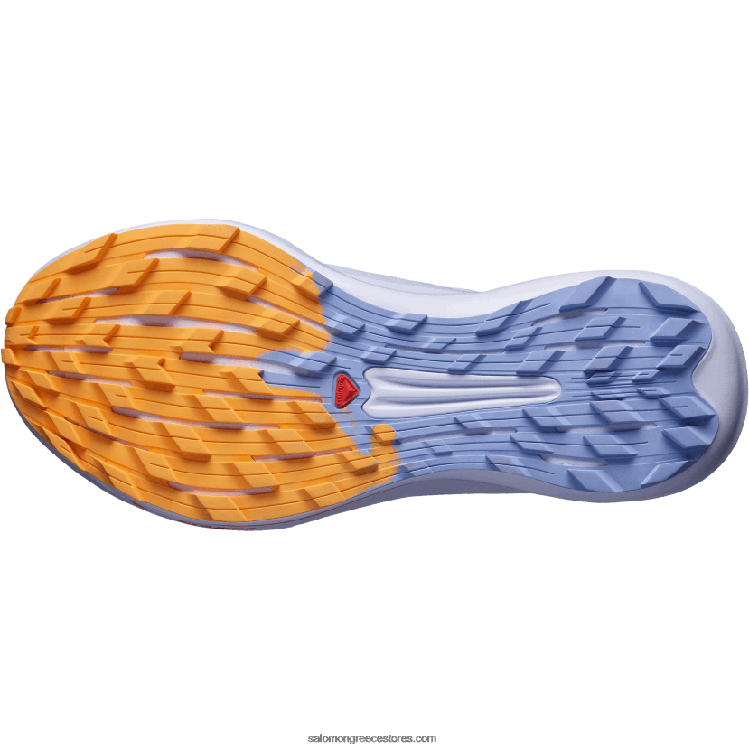 γυναικεία παπούτσια τρεξίματος - pulsar trail pro Salomon μωβ ρείκι/μπλε αμπάρο/φλογερό πορτοκαλί DXFPHB1534