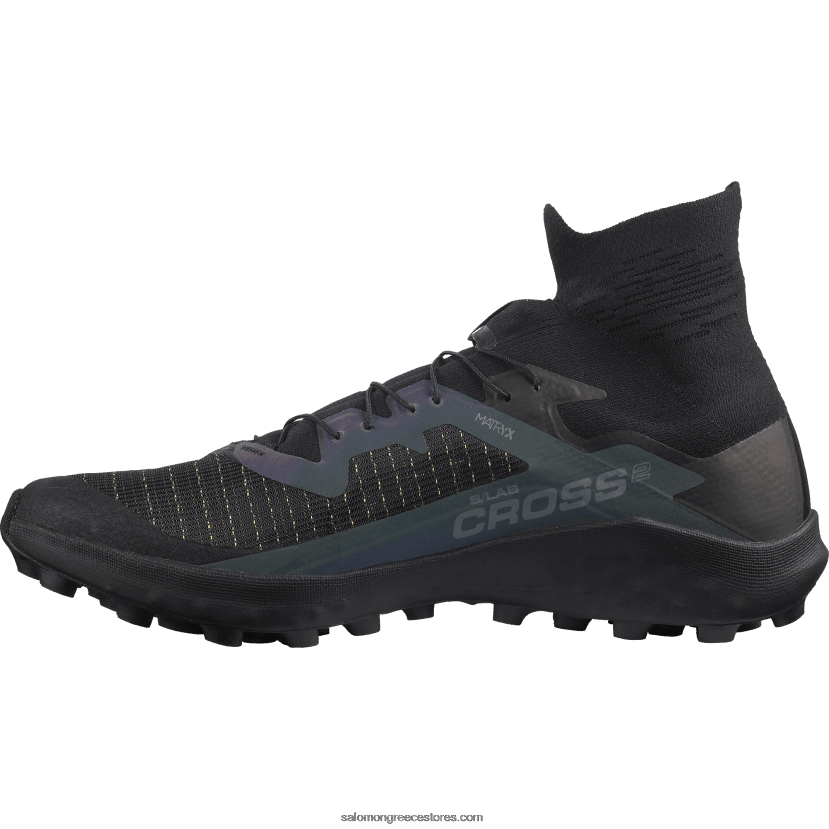 γυναικεία παπούτσια τρεξίματος - s/lab cross 2 Salomon μαύρος DXFPHB1526
