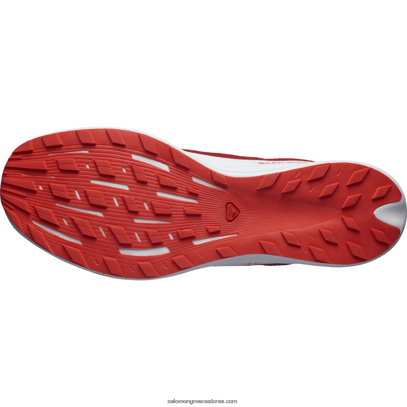 γυναικεία παπούτσια τρεξίματος - s/lab pulsar 2 Salomon φλογερό κόκκινο/λευκό DXFPHB1519