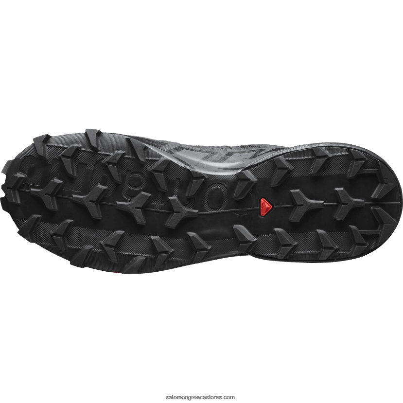 γυναικεία παπούτσια τρεξίματος - speedcross 6 Salomon μαύρο/φανταστικό DXFPHB1507