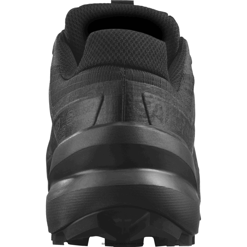 γυναικεία παπούτσια τρεξίματος - speedcross 6 force Salomon μαύρο/φανταστικό DXFPHB804