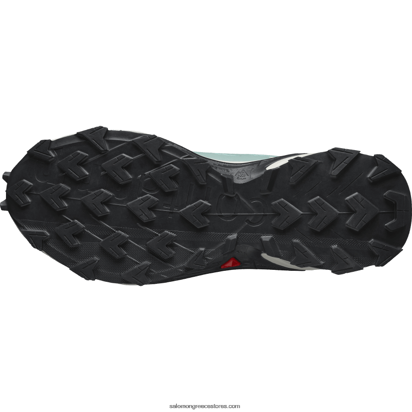 γυναικεία παπούτσια τρεξίματος - supercross 4 Salomon υδροφορέας/σεληνιακός βράχος/έβενος DXFPHB1543