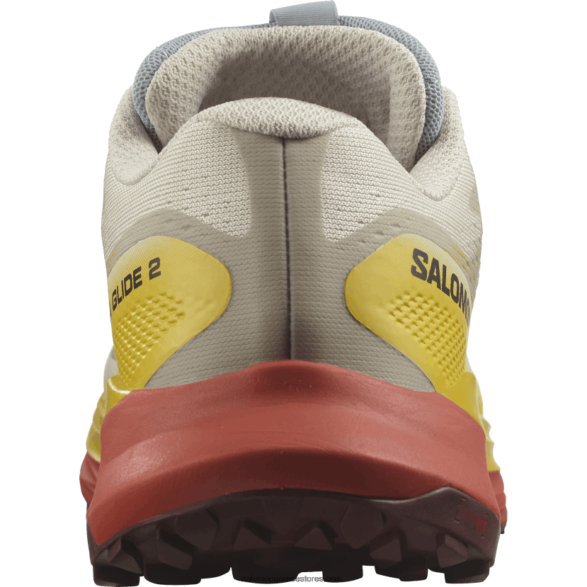 γυναικεία παπούτσια τρεξίματος - ultra glide 2 Salomon βροχερή μέρα/φρέζια/καυτερή σάλτσα DXFPHB1491