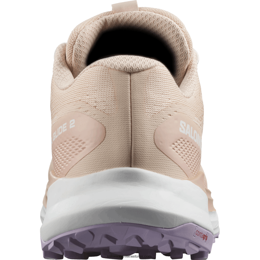 γυναικεία παπούτσια τρεξίματος - ultra glide 2 Salomon τρυφερό ροδάκινο/ορχιδέα άνθιση/λευκό DXFPHB1492