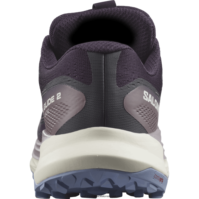 γυναικεία παπούτσια τρεξίματος - ultra glide 2 πλάτους Salomon νυχτολούλουδο/πάγος βανίλιας/γαλήνη DXFPHB1525