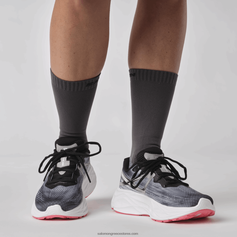 γυναικεία παπούτσια τρεξίματος - aero glide Salomon τριαντάφυλλο μαύρο/κράμα/τσάι DXFPHB1148