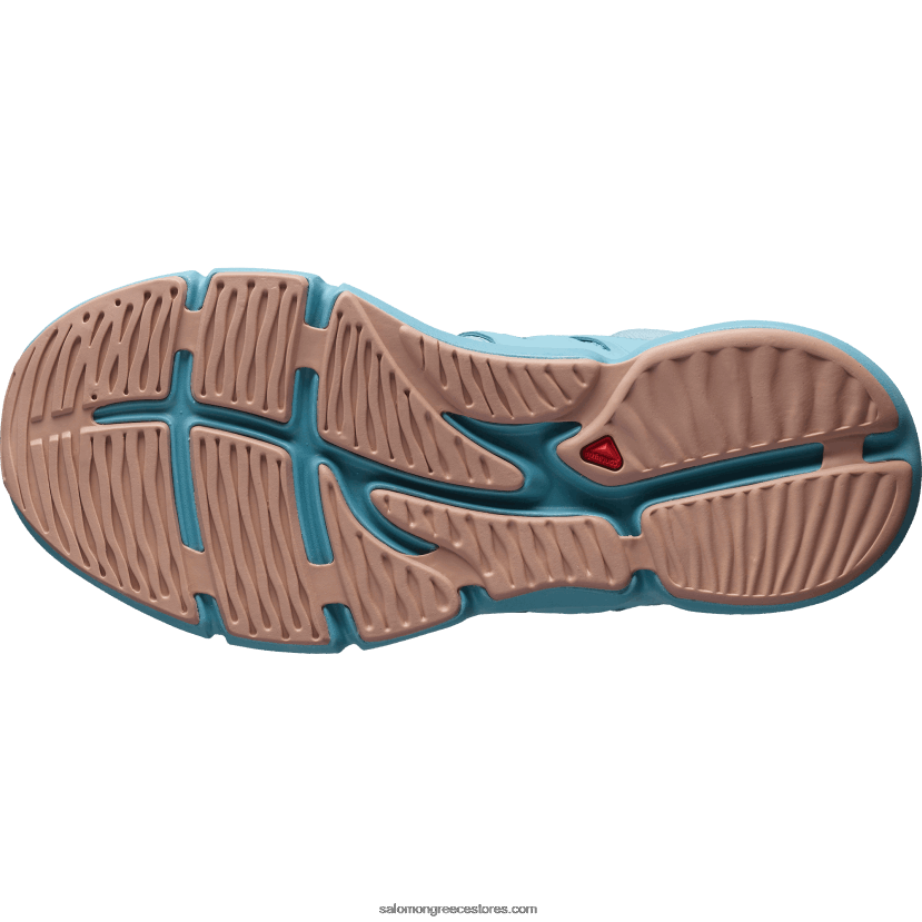 γυναικεία παπούτσια τρεξίματος - πρόβλεψη soc 2 Salomon κρυστάλλινο/μπλε δελφίνιου/σιρόκο DXFPHB757