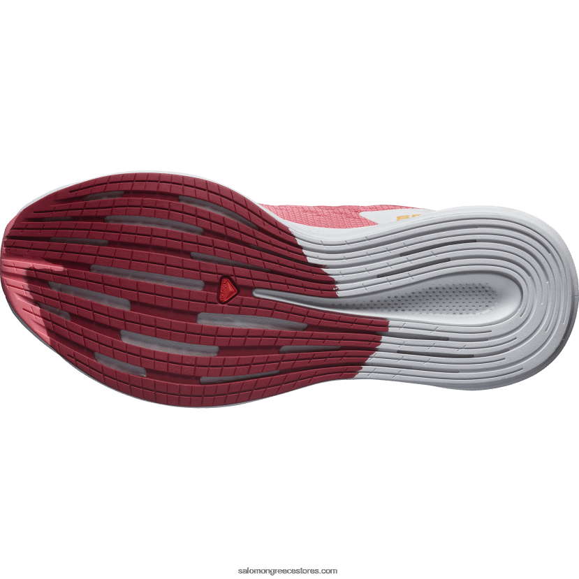 γυναικεία παπούτσια για τρέξιμο - spectur Salomon τσαγιού τριαντάφυλλο/σεληνιακό ροκ/κόκκινο παπαρούνας DXFPHB746