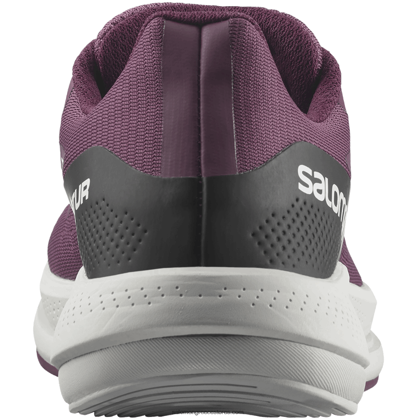 γυναικεία παπούτσια για τρέξιμο - spectur Salomon κρασί από τουλίπα/σεληνιακό βράχο/σταφύλι DXFPHB748