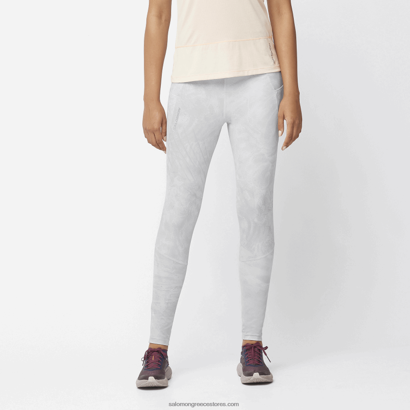 γυναικείο καλσόν - cross run 28 Salomon στρειδάκι/κράμα/αο DXFPHB1161