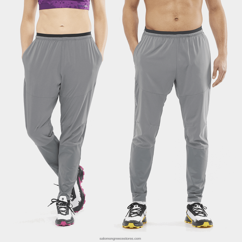 γυναικείο παντελόνι - cross run Salomon ήσυχη σκιά DXFPHB947