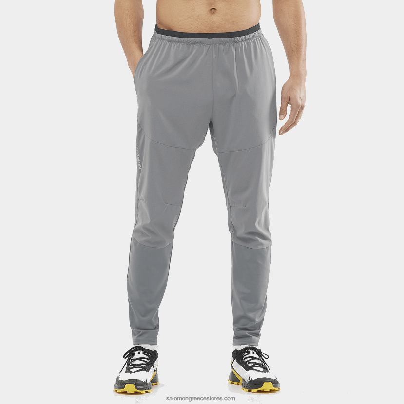 γυναικείο παντελόνι - cross run Salomon ήσυχη σκιά DXFPHB947