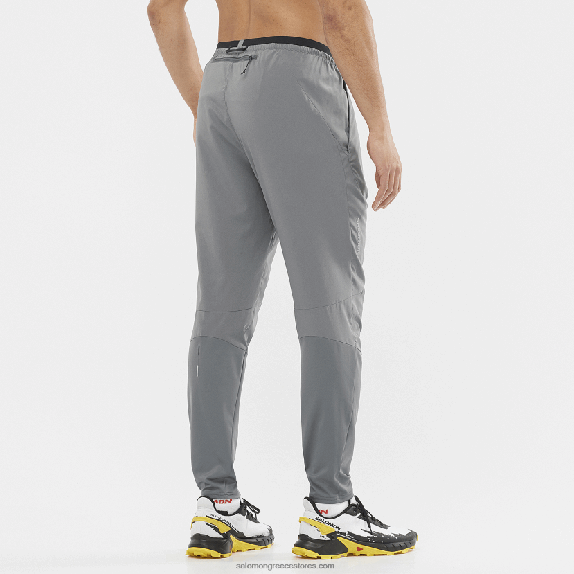 γυναικείο παντελόνι - cross run Salomon ήσυχη σκιά DXFPHB947