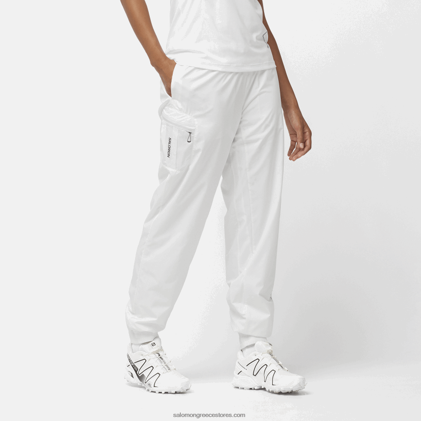 γυναικείο παντελόνι - equipe Salomon άσπρο DXFPHB943