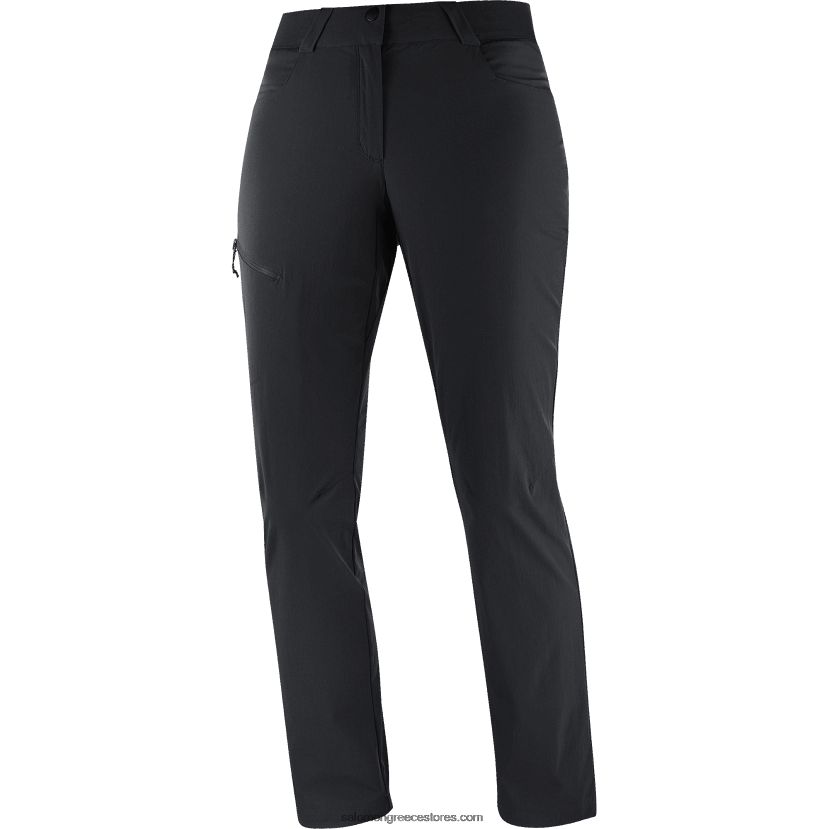 γυναικείο παντελόνι - wayfarer Salomon βαθύ μαύρο DXFPHB949