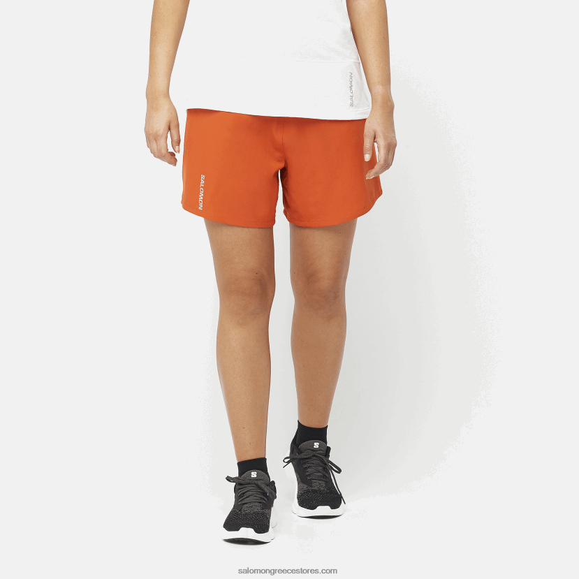 γυναικείο σορτς - σταυρός 5 Salomon καμένη ώχρα DXFPHB1178