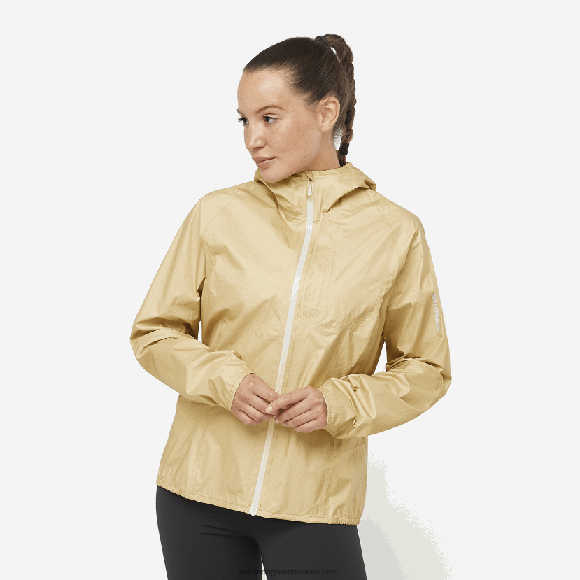 γυναικείο μπουφάν με κέλυφος - μπονάτι αδιάβροχο Salomon έρημος Μοχάβε DXFPHB839