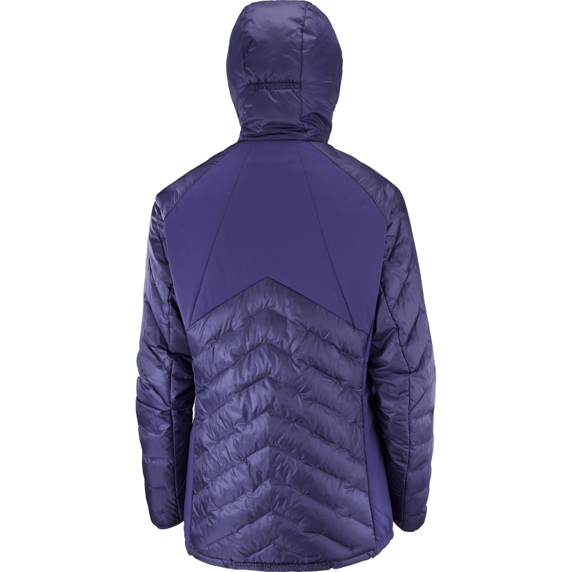 γυναικείο μονωμένο μπουφάν hoodie - περίγραμμα primaloft Salomon αστρική αύρα DXFPHB834