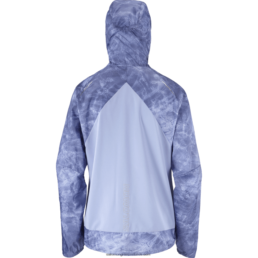 γυναικείο wind jacket - bonatti cross wind Salomon αγγλικό αρχοντικό/ao/γκρι μπλε DXFPHB852