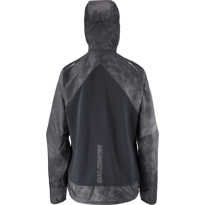 γυναικείο wind jacket - bonatti cross wind Salomon περισκόπιο/ao/βαθύ μαύρο DXFPHB854