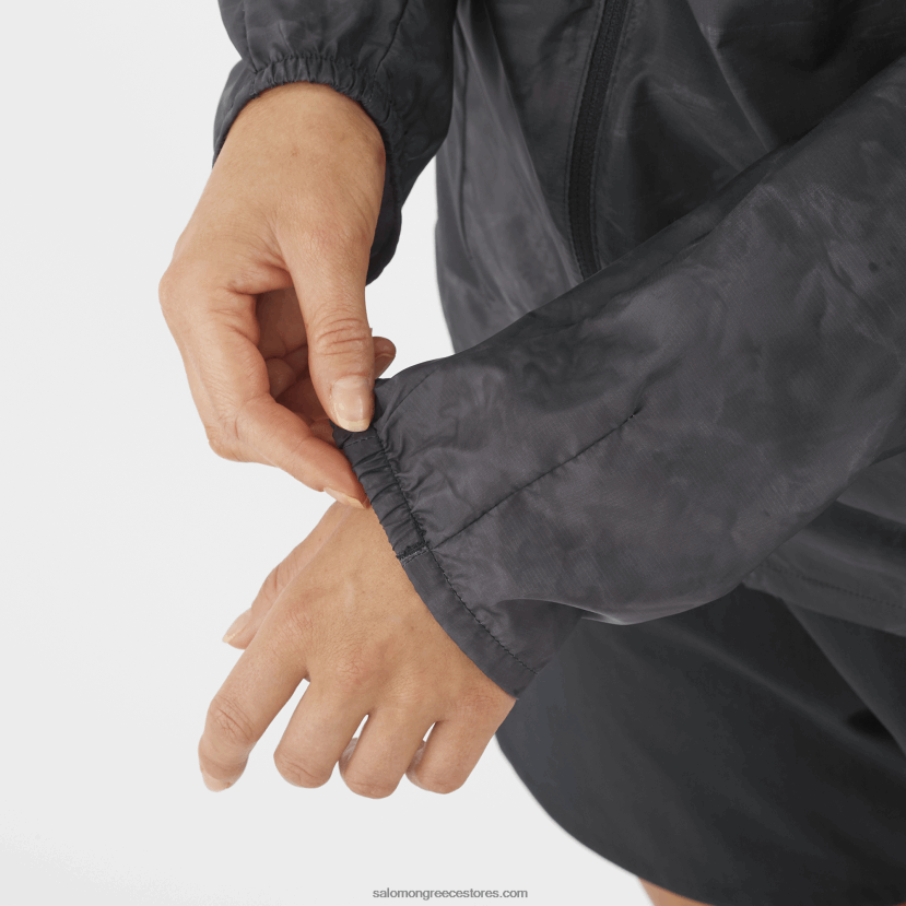 γυναικείο wind jacket - bonatti cross wind Salomon περισκόπιο/ao/βαθύ μαύρο DXFPHB854