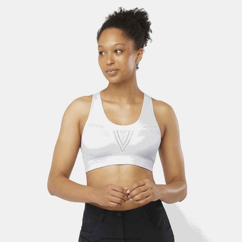 γυναικείο αθλητικό σουτιέν - απαραίτητη κίνηση για απρόσκοπτη Salomon μανιτάρι στρειδιού / ρείκι DXFPHB941