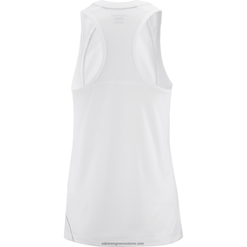 γυναικείο τανκ - εξοπλισμός Salomon άσπρο DXFPHB907