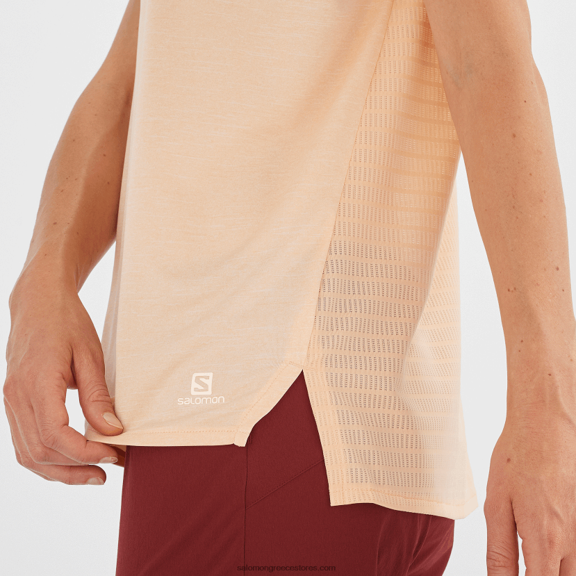 γυναικεία δεξαμενή - περίγραμμα καλοκαιριού Salomon πάγος βερίκοκο DXFPHB926