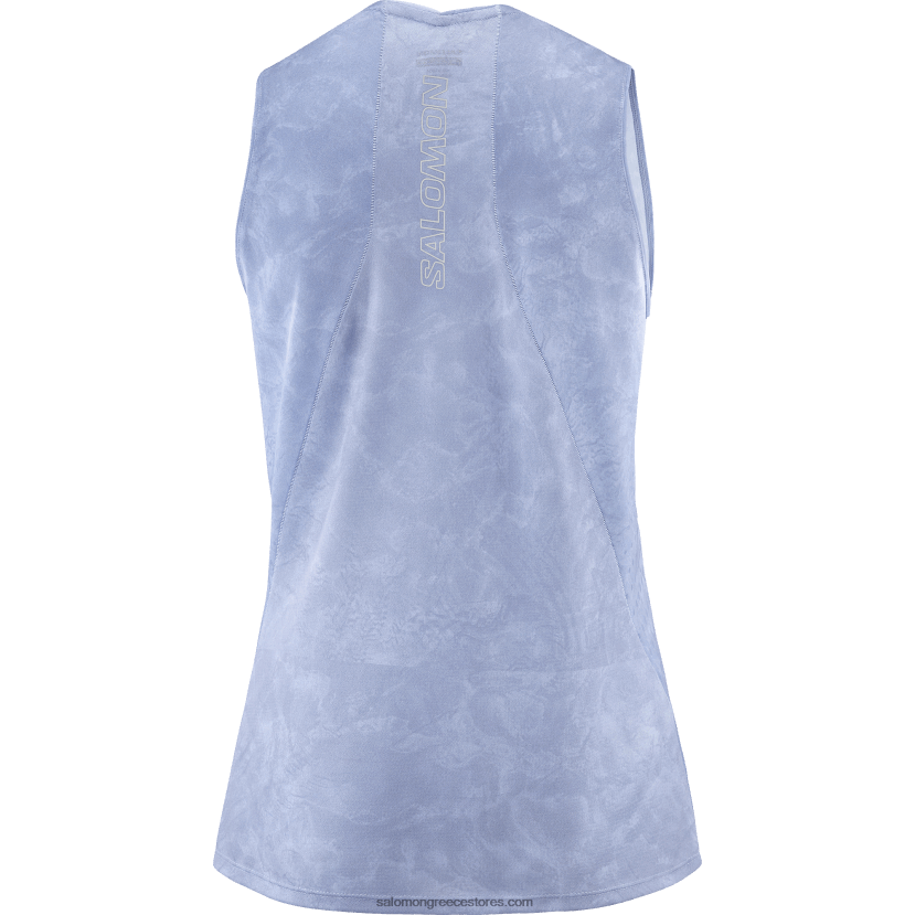 γυναικεία δεξαμενή - αίσθηση aero Salomon chambray blue/αγγλικό αρχοντικό DXFPHB906