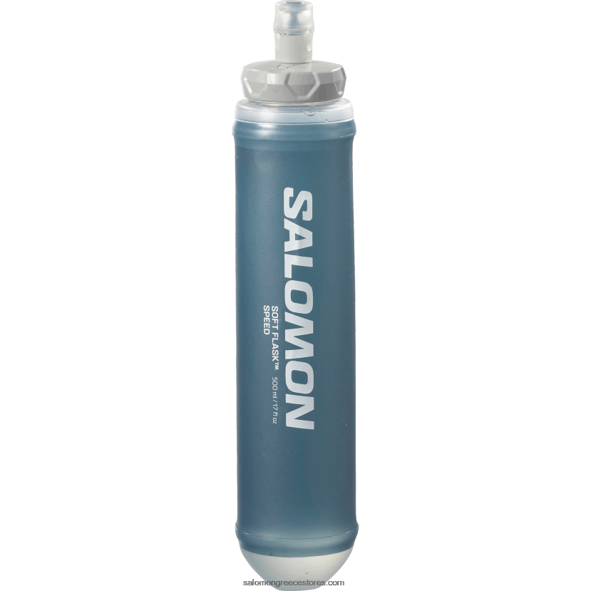 ανδρικά αξεσουάρ ενυδάτωσης - μαλακή φιάλη 500ml/17oz ταχύτητα 42 Salomon σχιστόλιθος γκρι DXFPHB393