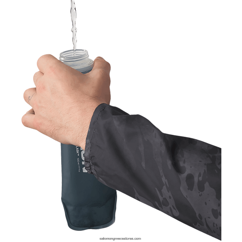 ανδρικά αξεσουάρ ενυδάτωσης - μαλακή φιάλη 500ml/17oz 42 Salomon σχιστόλιθος γκρι DXFPHB397