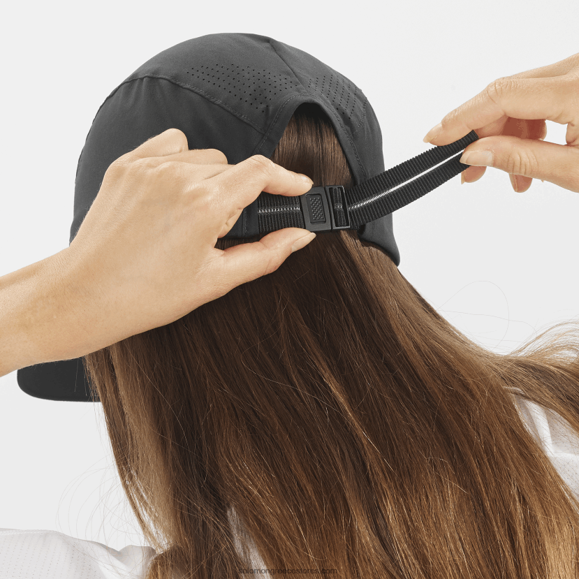 ανδρικό καπέλο - cross compact Salomon βαθύ μαύρο DXFPHB459