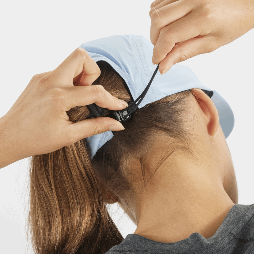 αντρικό καπέλο - runlife Salomon μπλε chambray DXFPHB442