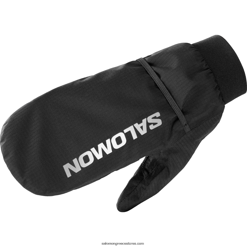 ανδρικά γάντια - bonatti αδιάβροχα Salomon βαθύ μαύρο/ανακλαστικό κάρβουνο DXFPHB470