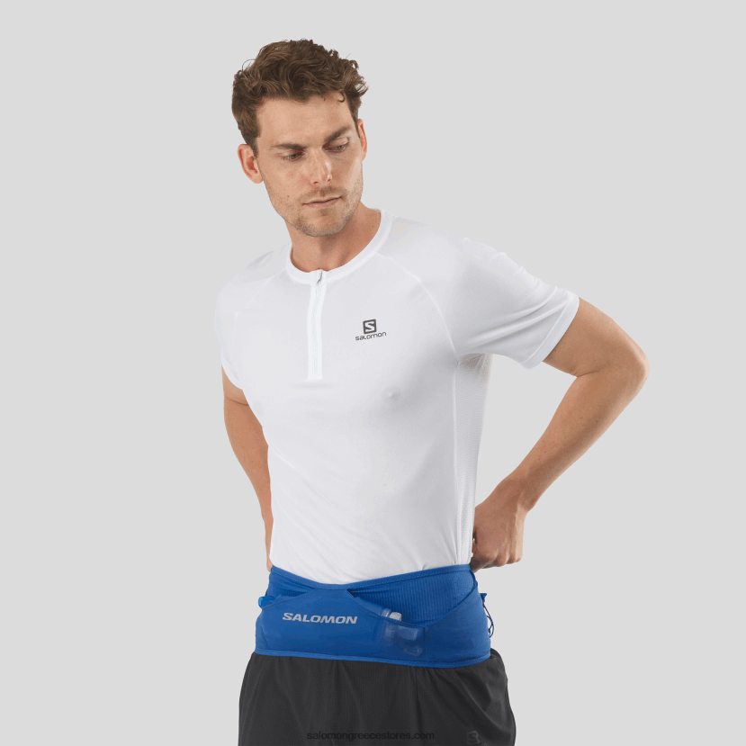 ανδρική ζώνη - adv δέρμα Salomon ναυτικό μπλε/έβενο DXFPHB353