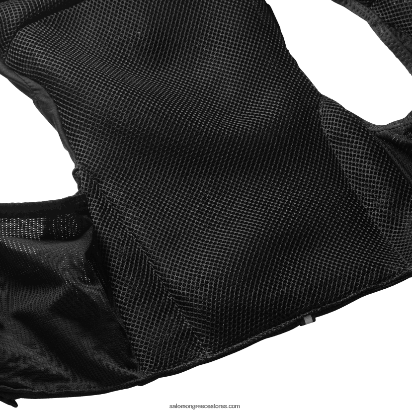 ανδρικό γιλέκο τρεξίματος με φιάλες που περιλαμβάνονται - adv skin 5 Salomon μαύρο/έβενο DXFPHB317