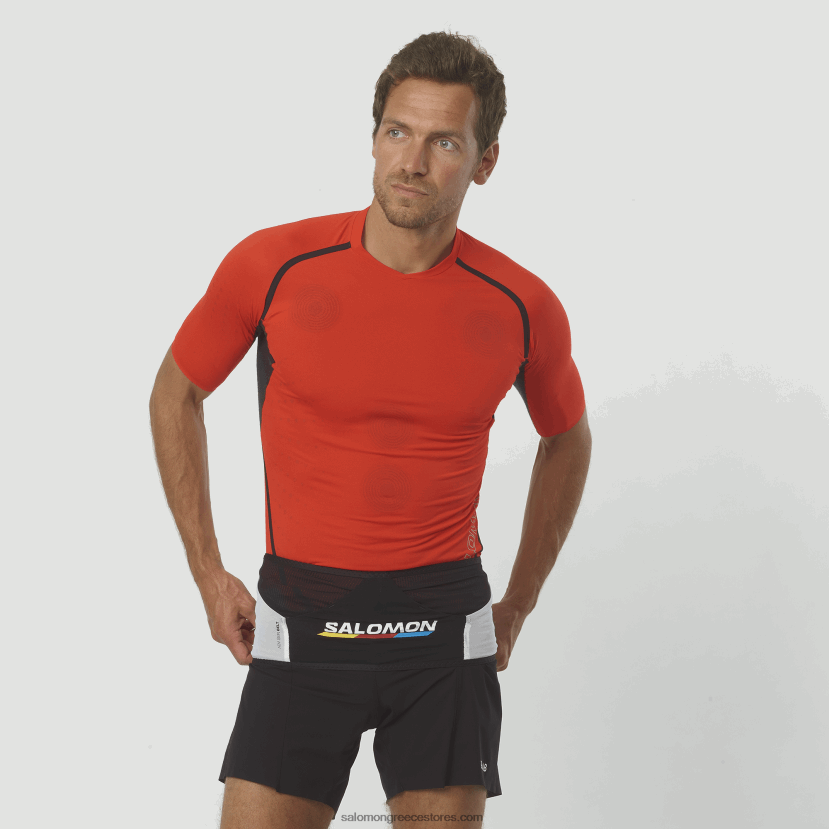 ανδρική ζώνη - adv skin race σημαία Salomon μαύρο άσπρο DXFPHB316